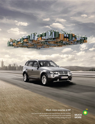 美國BP機油創(chuàng)意廣告-保護您的愛車