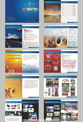 精美企業(yè)畫冊 廣告公司畫冊圖片