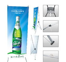 國彩數(shù)字印刷 專業(yè)X展架制作，助力廣告與形象展示